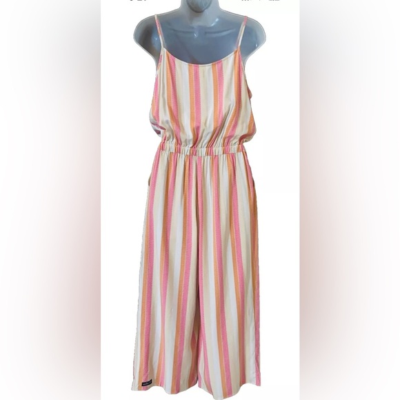 MATILDA JANE Romper Jumpsuit Womens XS Striped Brilliant Daydream Take A Chance - Picture 4 of 13
